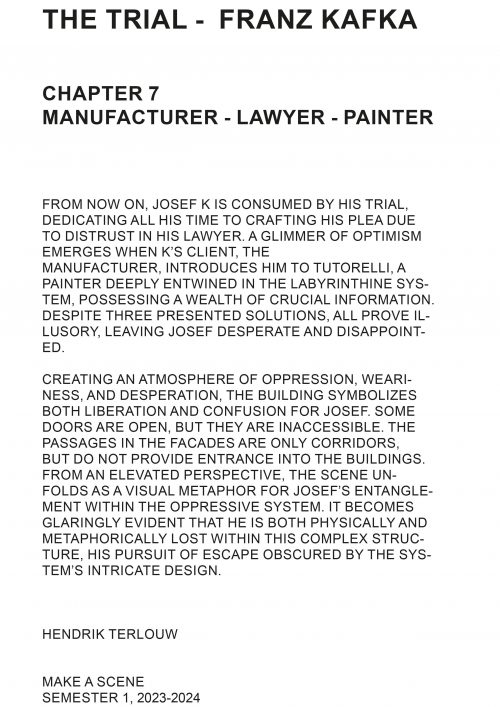 The Trial | Chapter 7: Lawyer—Manufacturer—Painter