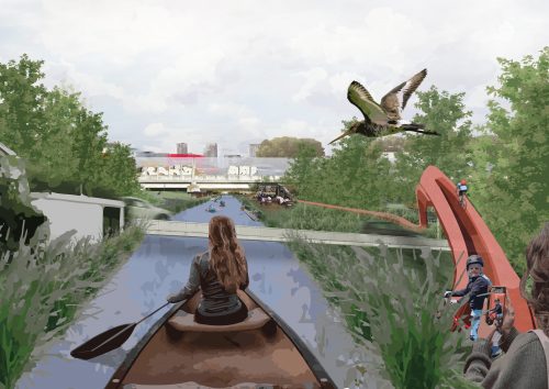 Beleefbaar water in Rotterdam Oost