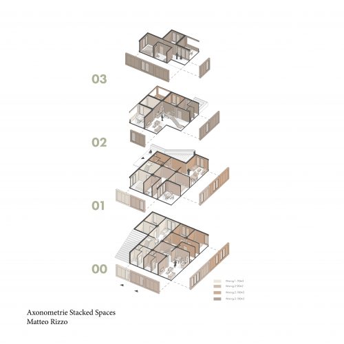 Stacked Spaces