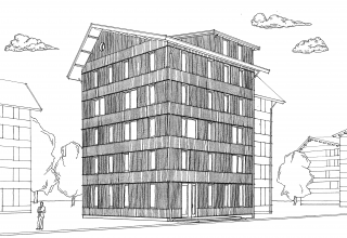 Modulaire houtbouw - RAvB: Studentenwerk