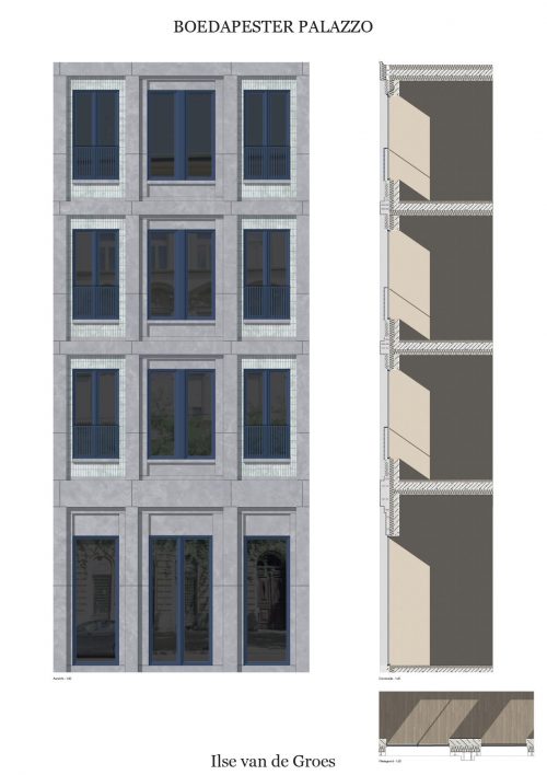 Boedapester Palazzo; Jozsef Korut 43