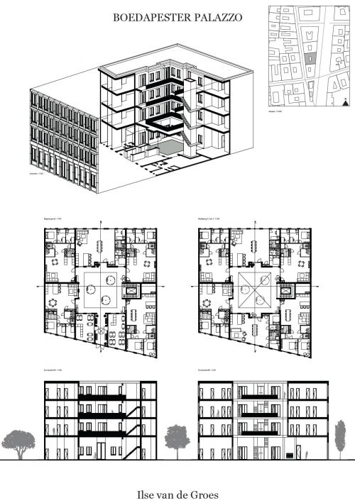 Boedapester Palazzo; Jozsef Korut 43