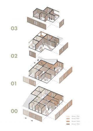 Stacked Spaces - RAvB: Studentenwerk